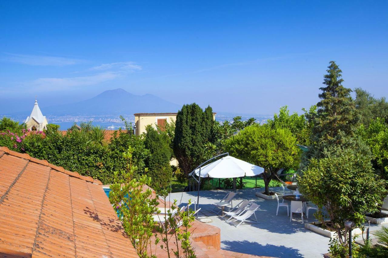 Amore Rentals - Villa Panoramaカステッランマーレ・ディ・スタービア エクステリア 写真